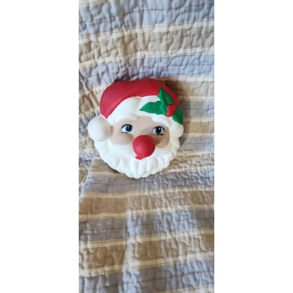 Vintage Musical Santa Wall hanger